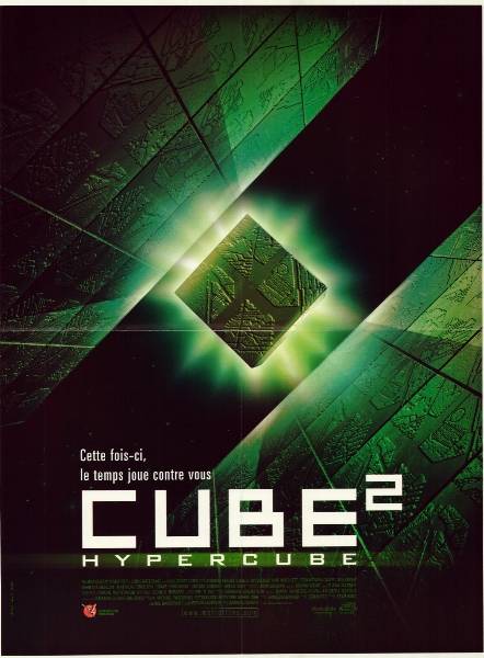 Affiche - CUBE 2- HYPERCUBE - 40x55cm