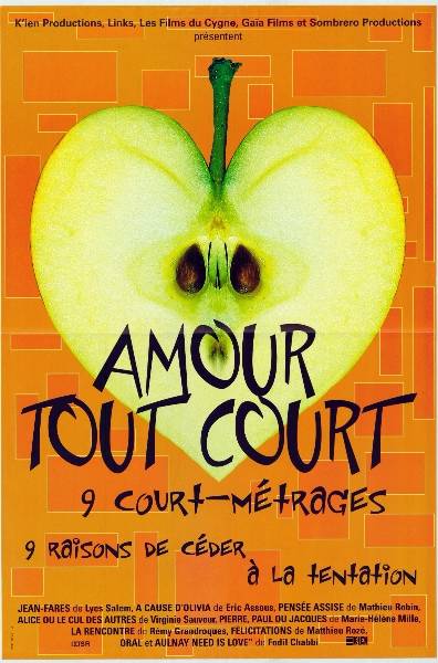 Affiche - AMOUR TOUT COURT - 40x55cm