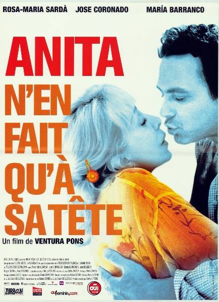 Affiche - ANITA N'EN FAIT QU'A SA TETE - 40x55cm