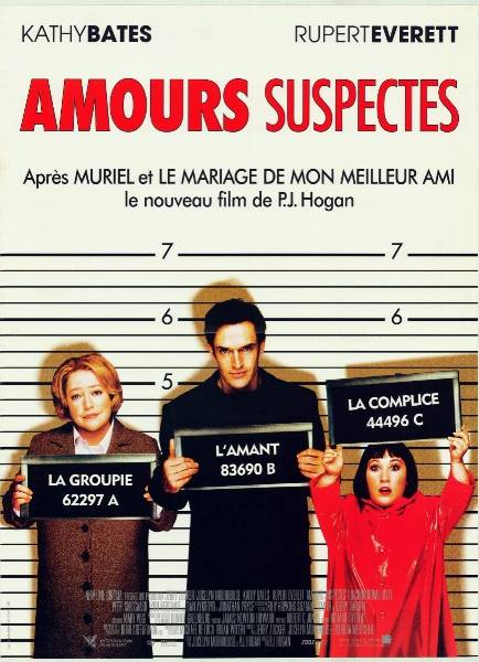 Affiche - AMOURS SUSPECTES - 40x55cm