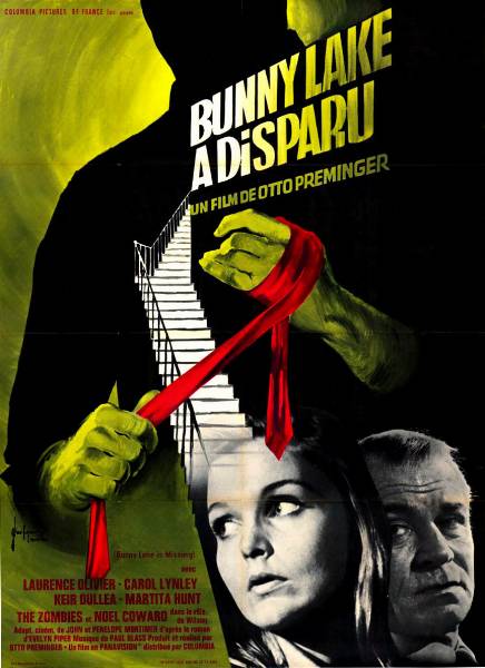 Affiche - BUNNY LAKE A DISPARU - 120x160cm
