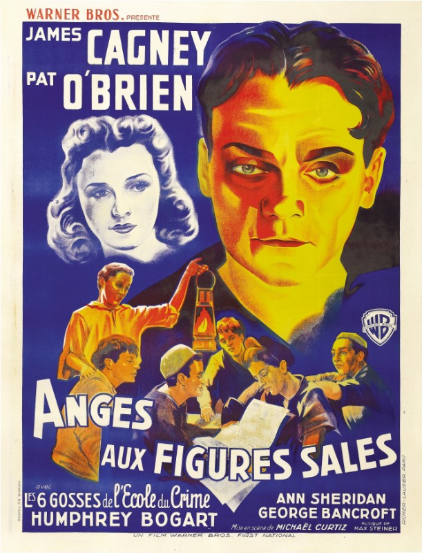 Repro 30x40cm - ANGES AUX FIGURES SALES (les) - Française