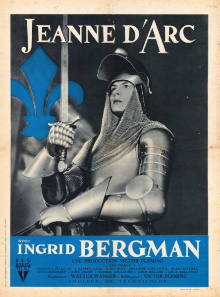 Repro 30x40cm - JEANNE D'ARC - Française