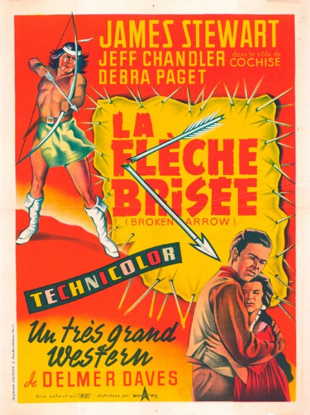 Repro 30x40cm - FLECHE BRISEE (la) - Française