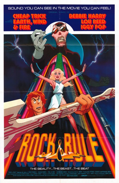 Repro 30x40cm - ROCK AND RULE - U.S.