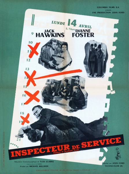 Affiche - INSPECTEUR DE SERVICE (l') - 60x80cm