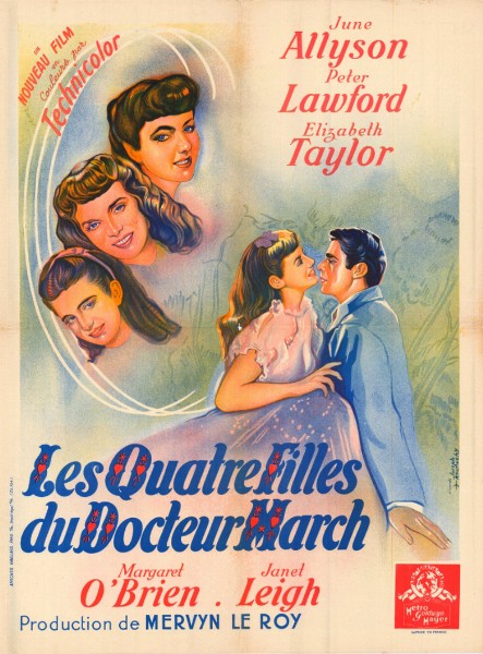 Repro 30x40cm - QUATRE FILLES DU DOCTEUR MARCH (les) - Française