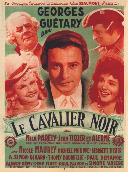 Affiche - CAVALIER NOIR (le) - 60x80cm