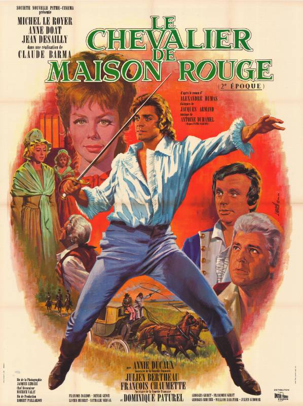 Affiche - CHEVALIER DE MAISON ROUGE (le) - 60x80cm B