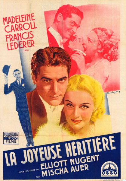 Affiche - JOYEUSE HERITIERE (la) - 120x160cm