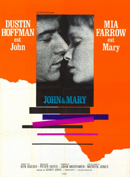 Repro 30x40cm - JOHN ET MARY - Française