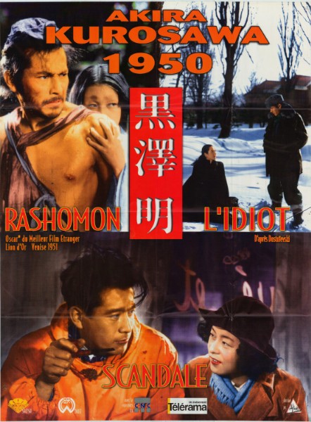 Repro 30x40cm - RASHOMON - Française