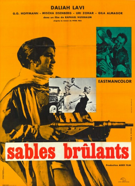 Affiche - SABLES BRULANTS - 120x160cm