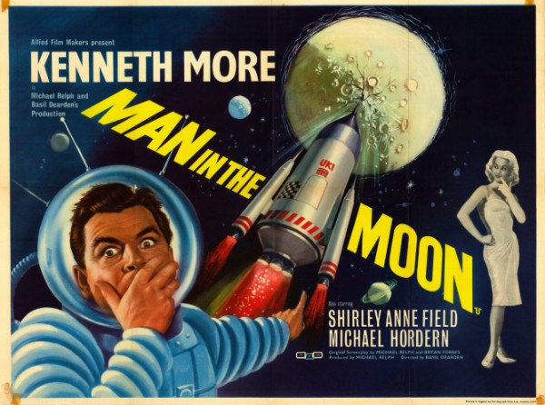 Repro 30x40cm - MAN IN THE MOON - Anglaise