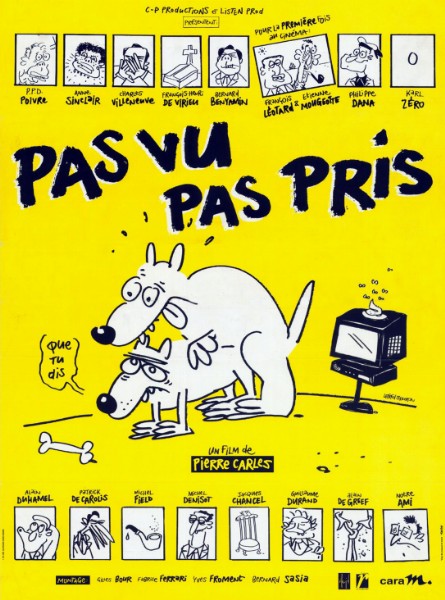Affiche - PAS VU PAS PRIS - 40x55cm