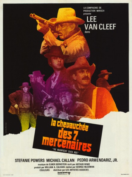 Affiche - CHEVAUCHEE DES 7 MERCENAIRES (LA) - 60x80cm