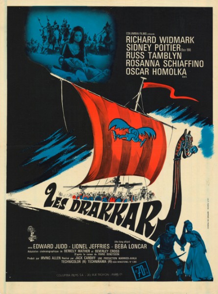 Repro 30x40cm - DRAKKARS (les) - Française
