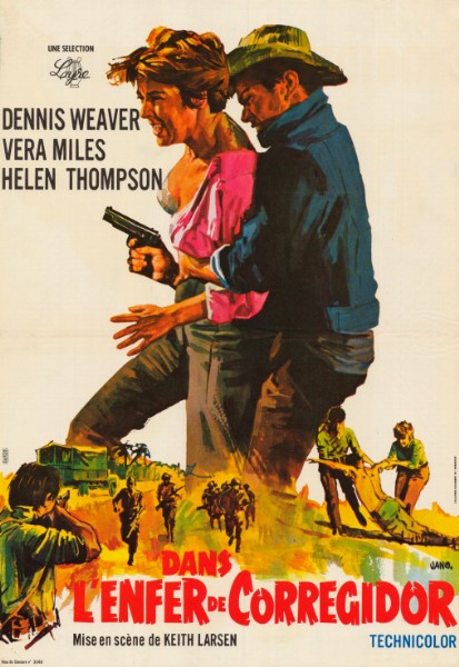 Affiche - DANS L'ENFER DE CORREGIDOR - 40x55cm
