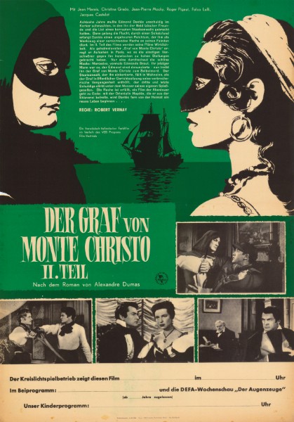 Affiche - COMTE DE MONTE-CRISTO (le) - 40x55cm