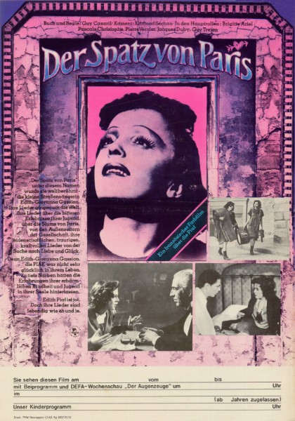 Repro 30x40cm - PIAF - R.D.A.