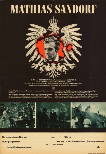 Affiche - MATHIAS SANDORF - 40x55cm