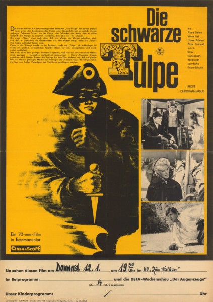 Affiche - TULIPE NOIRE (la) - 40x55cm
