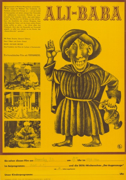 Affiche - ALI BABA ET LES QUARANTE VOLEURS - 40x55cm