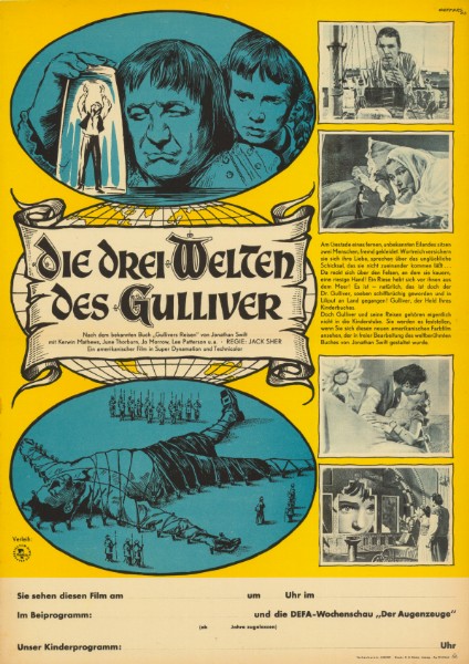 Repro 30x40cm - VOYAGES DE GULLIVER (les) - R.D.A.
