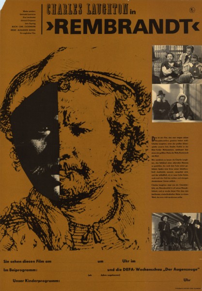 Affiche - REMBRANDT - 40x55cm B