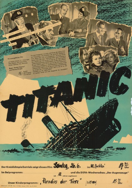 Repro 30x40cm - TITANIC - R.D.A.