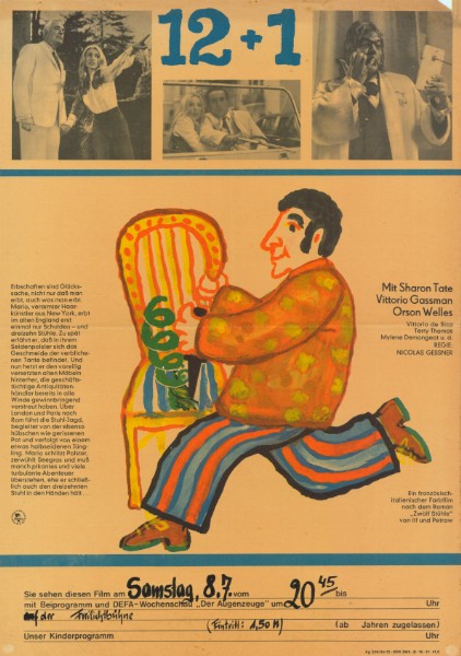 Affiche - DOUZE PLUS UN - 40x55cm