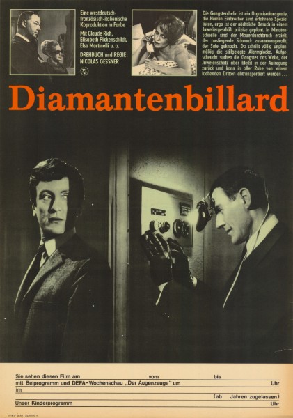 Repro 30x40cm - UN MILLIARD DANS UN BILLARD - R.D.A.