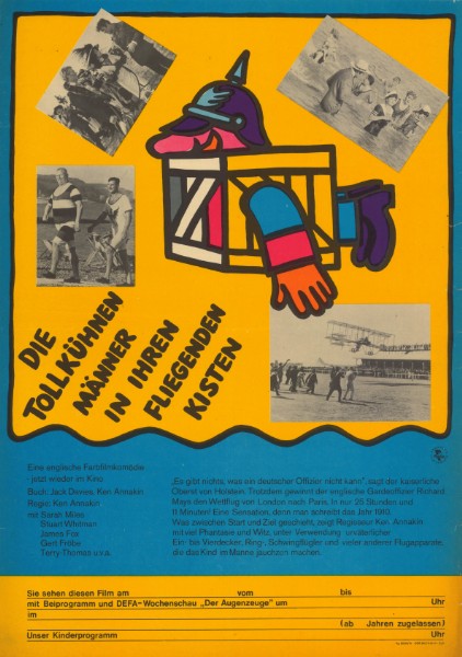 Affiche - CES MERVEILLEUX FOUS VOLANTS - 40x55cm B