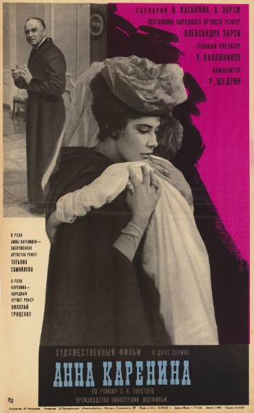 Repro 30x40cm - ANNA KARENINA - Russe