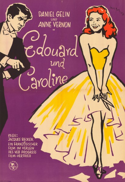 Repro 30x40cm - EDOUARD ET CAROLINE - R.D.A.
