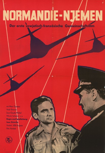 Repro 30x40cm - NORMANDIE NIEMEN - R.D.A.