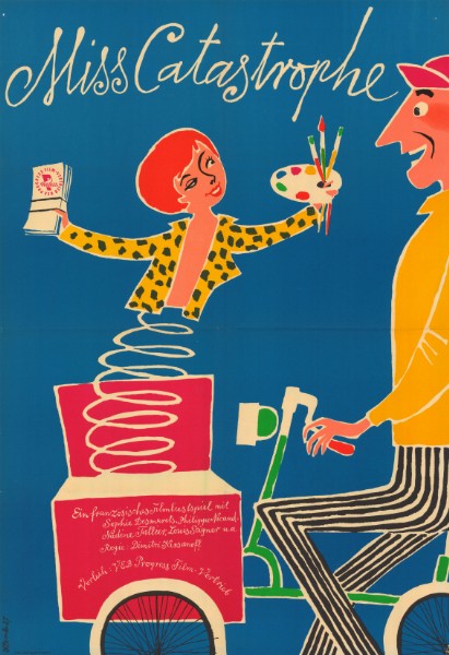 Repro 30x40cm - MISS CATASTROPHE - R.D.A.