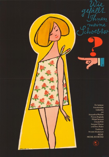 Repro 30x40cm - COMMENT TROUVEZ-VOUS MA SOEUR? - R.D.A.