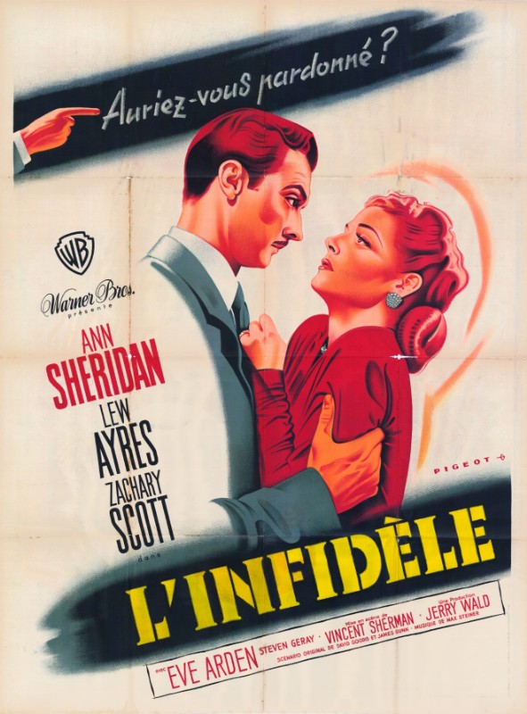 Repro 30x40cm - INFIDELE (l') - Française