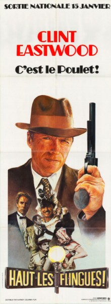 Affiche - HAUT LES FLINGUES - 60x160cm