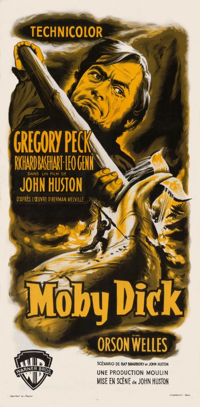 Repro 30x40cm - MOBY DICK - Française