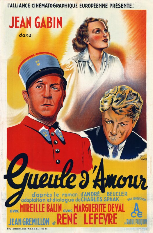 Affiche - GUEULE D'AMOUR - 80x120cm