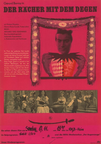 Affiche - SCARAMOUCHE - 40x55cm