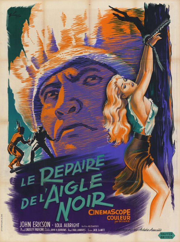 Affiche - REPAIRE DE L'AIGLE NOIR (le) - 120x160cm