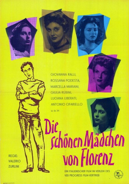 Affiche - JEUNES FILLES DE SANFREDIANO (les) - 60x80cm - RDA