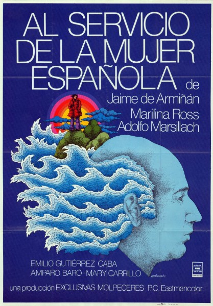 Affiche - AL SERVICIO DE LA MUJER ESPANOLA - 70/100cm