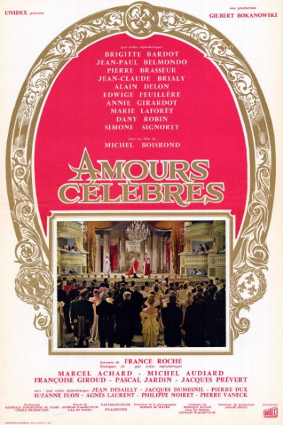 Affiche - AMOURS CELEBRES - 40x55cm Q