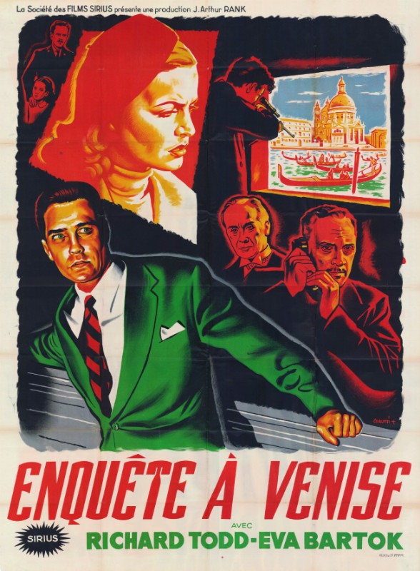 Affiche - ENQUETE A VENISE - 120x160cm