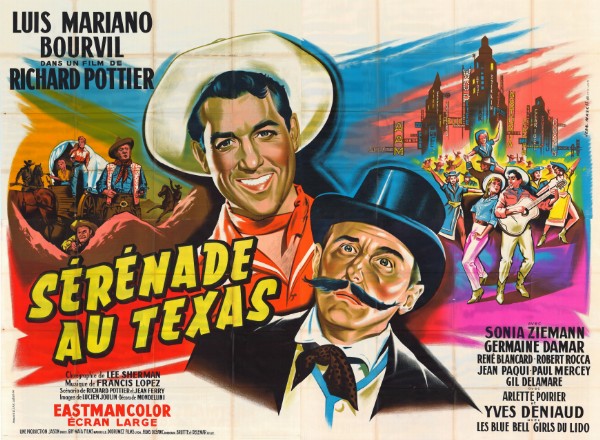 Affiche - SERENADE AU TEXAS - 240x320cm