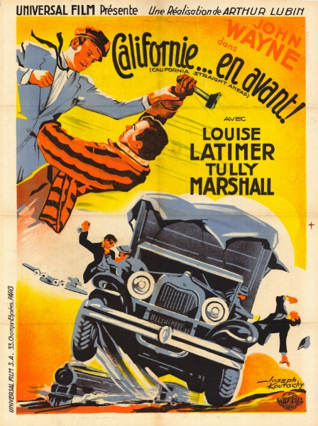 Affiche - CALIFORNIE… EN AVANT ! - 60x80cm